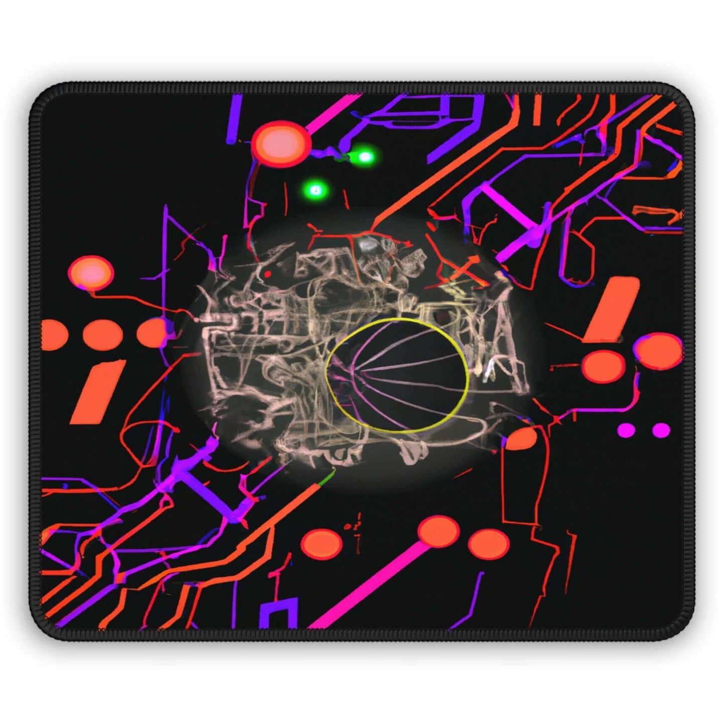 Futuristic Slam Dunk Dream Basketball Mousepad - Home Decor - Basketball Art