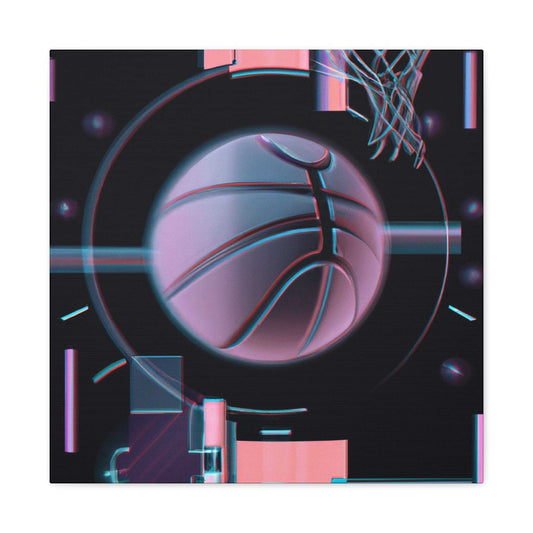 Hoops: The Future of Basketball Canvas Print - Canvas - Basketball Art 