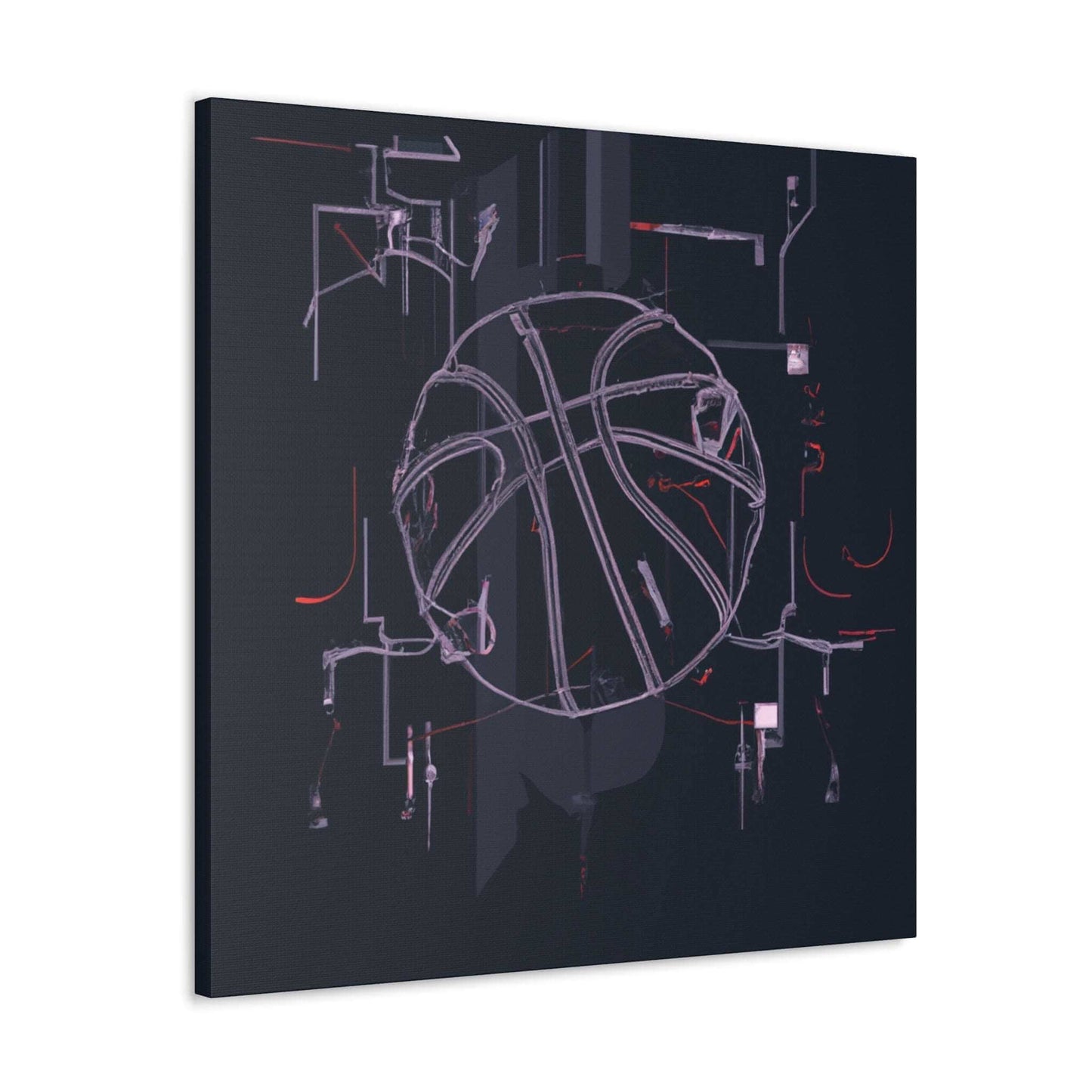 Hoop Dreams Limited Edition Canvas Print - Canvas - Basketball Art 