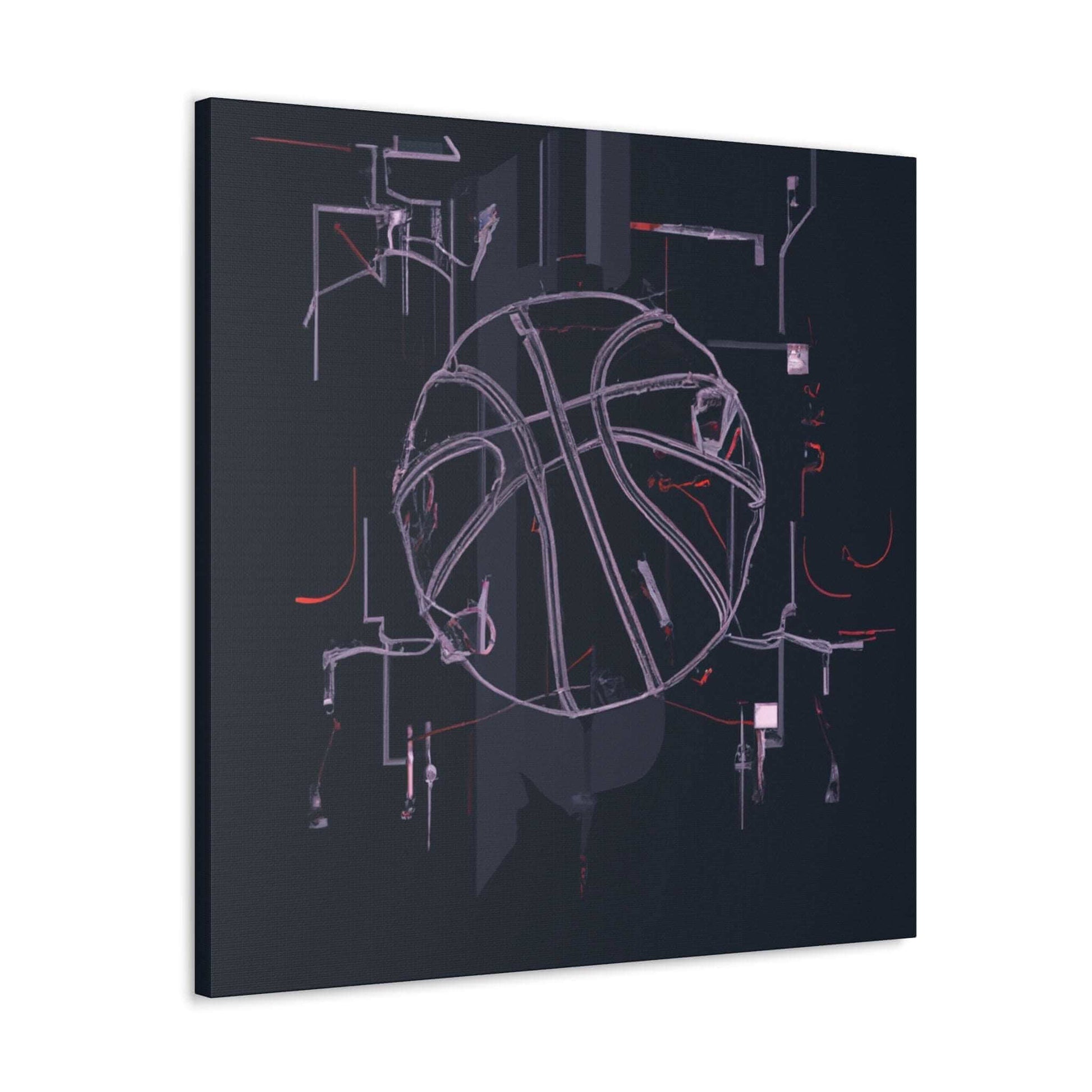 Hoop Dreams Limited Edition Canvas Print - Canvas - Basketball Art 