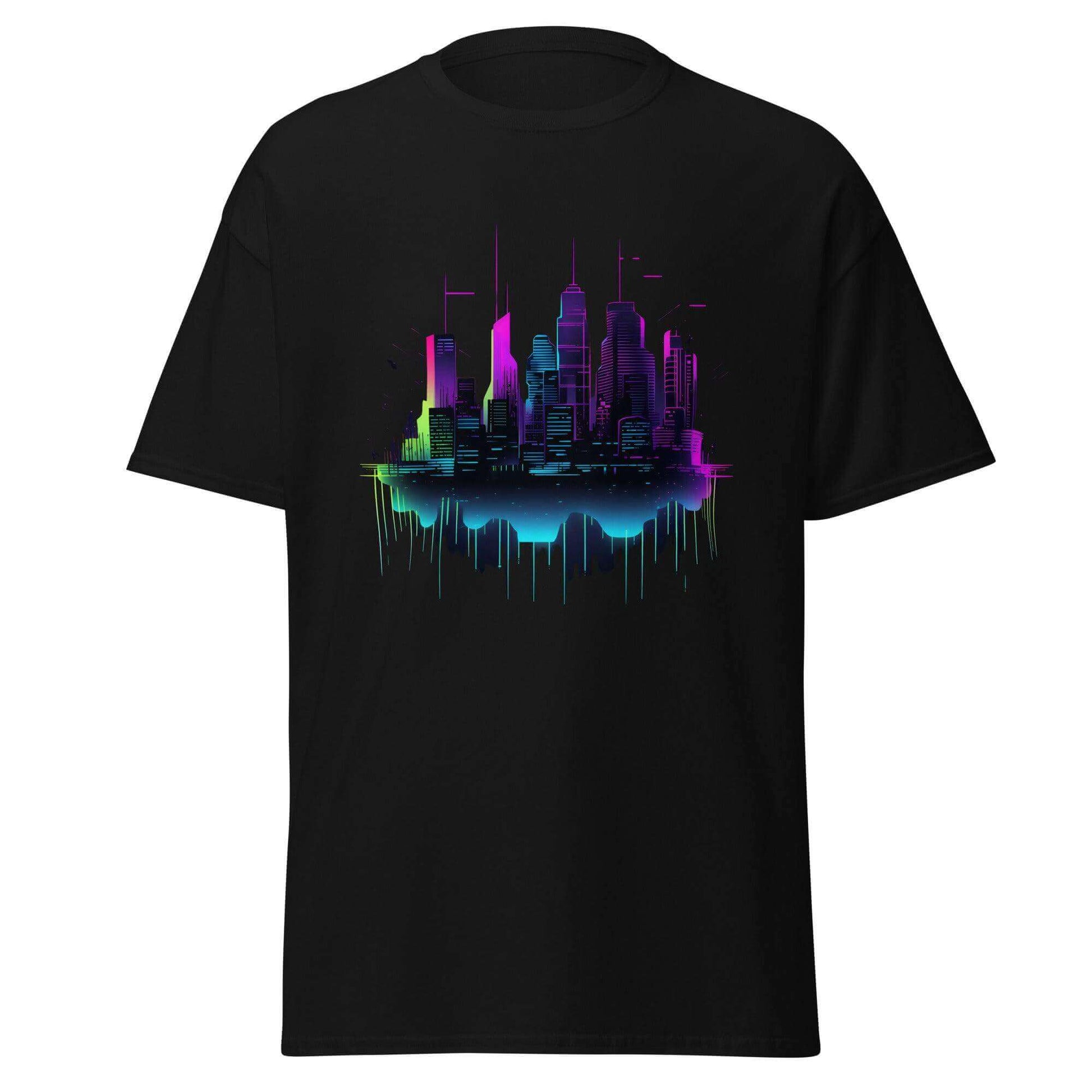 City Pulse AI Fusion Graphic Tee - Graphic T-Shirt - Basketball Art 