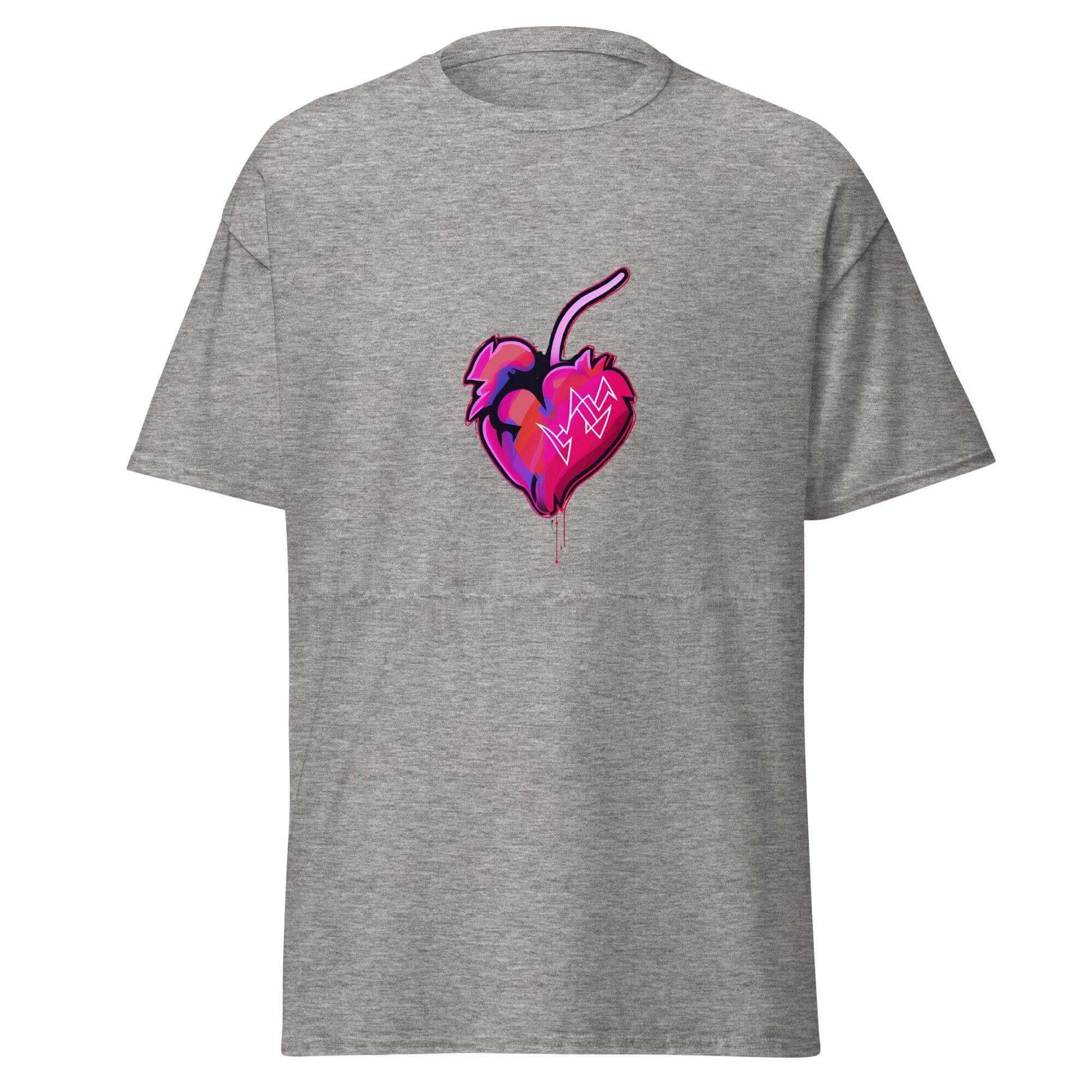 Crypto Heartbeat Urban Graphic Tee - Graphic T-Shirt - Basketball Art 