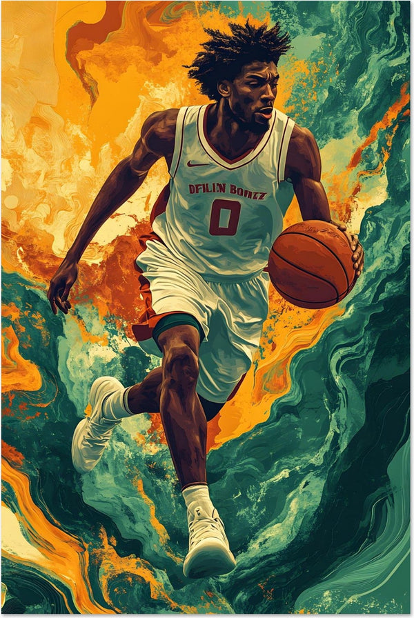 The Underdog — limited-edition streetball art print, Street series by Alleyoop Arts