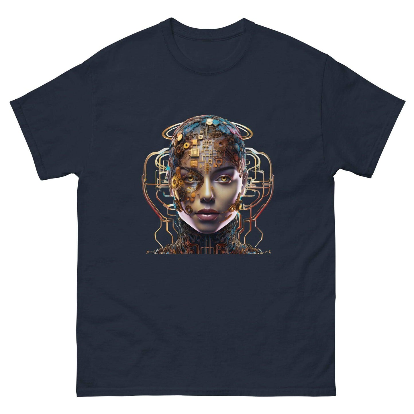 Youthful Tech Vision Wear Graphic Tee - Graphic T-Shirt - Basketball Art 